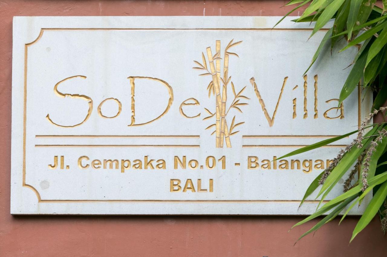 ג'ימבאראן Villa Sode Balangan By Nagisa Bali מראה חיצוני תמונה